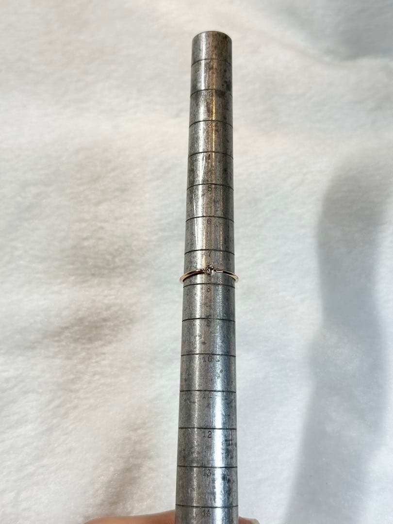 ポ*郎様 ティファニー Tiffany ウェーブシングルロウ ダイヤモンドリング