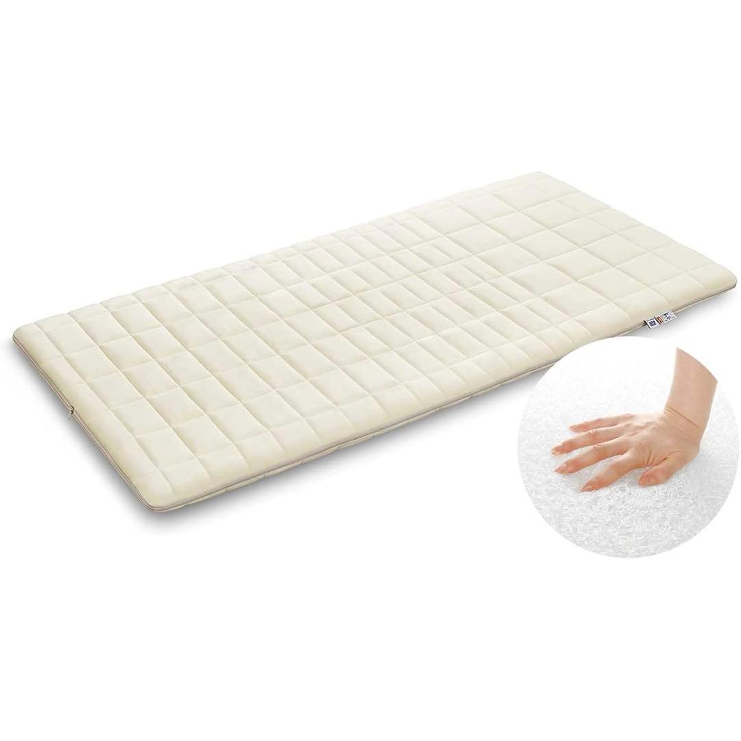 新品エアウィーヴ　マットレス シングル　02 マットレスパッド 高反発 三つ折り