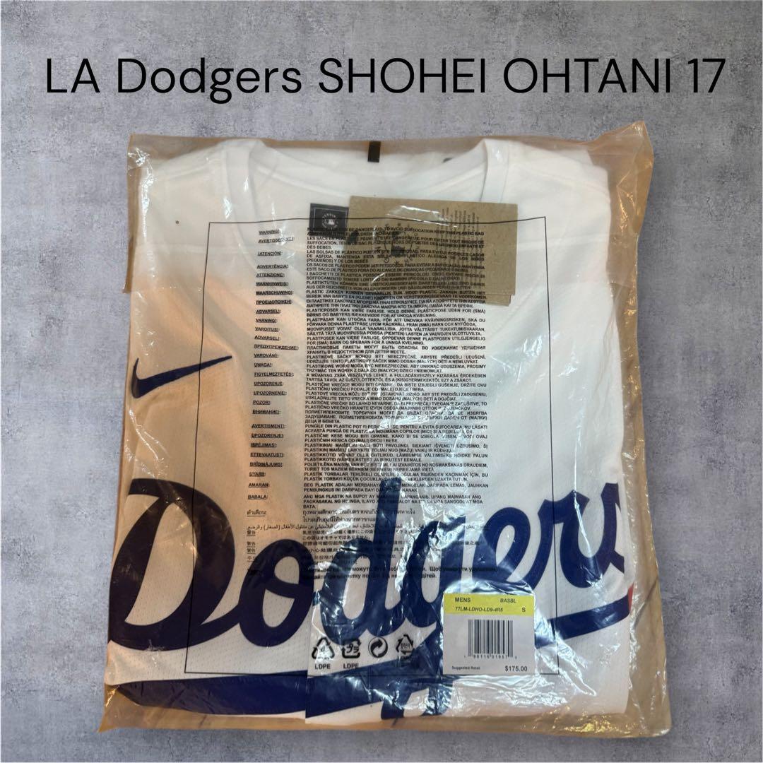 【新品1】米国版 NIKE 大谷翔平 ドジャース ユニフォーム 背番号17 S
