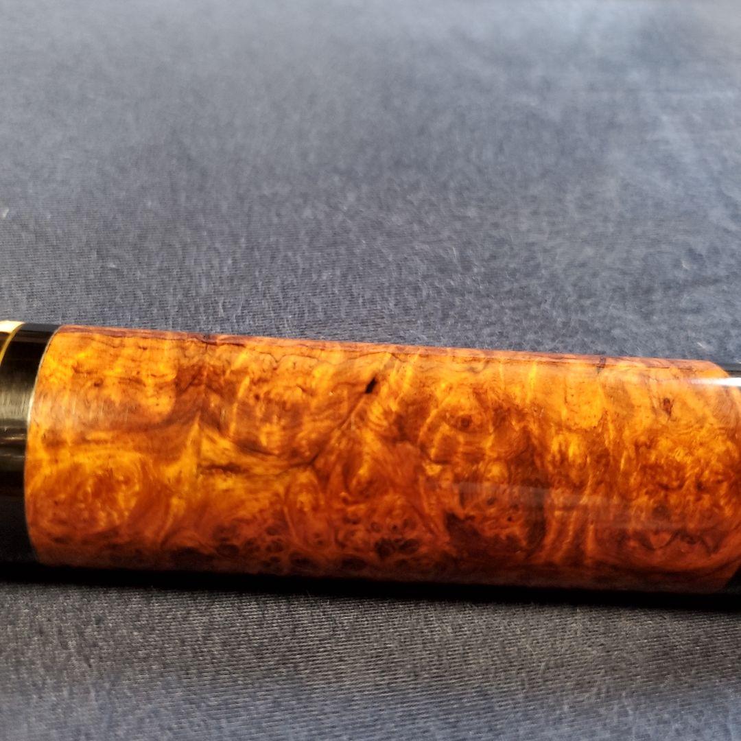 ヤ*テ様 銘木　アンボイナバール・花梨瘤　ジャンプ&ブレイクカスタムキュー