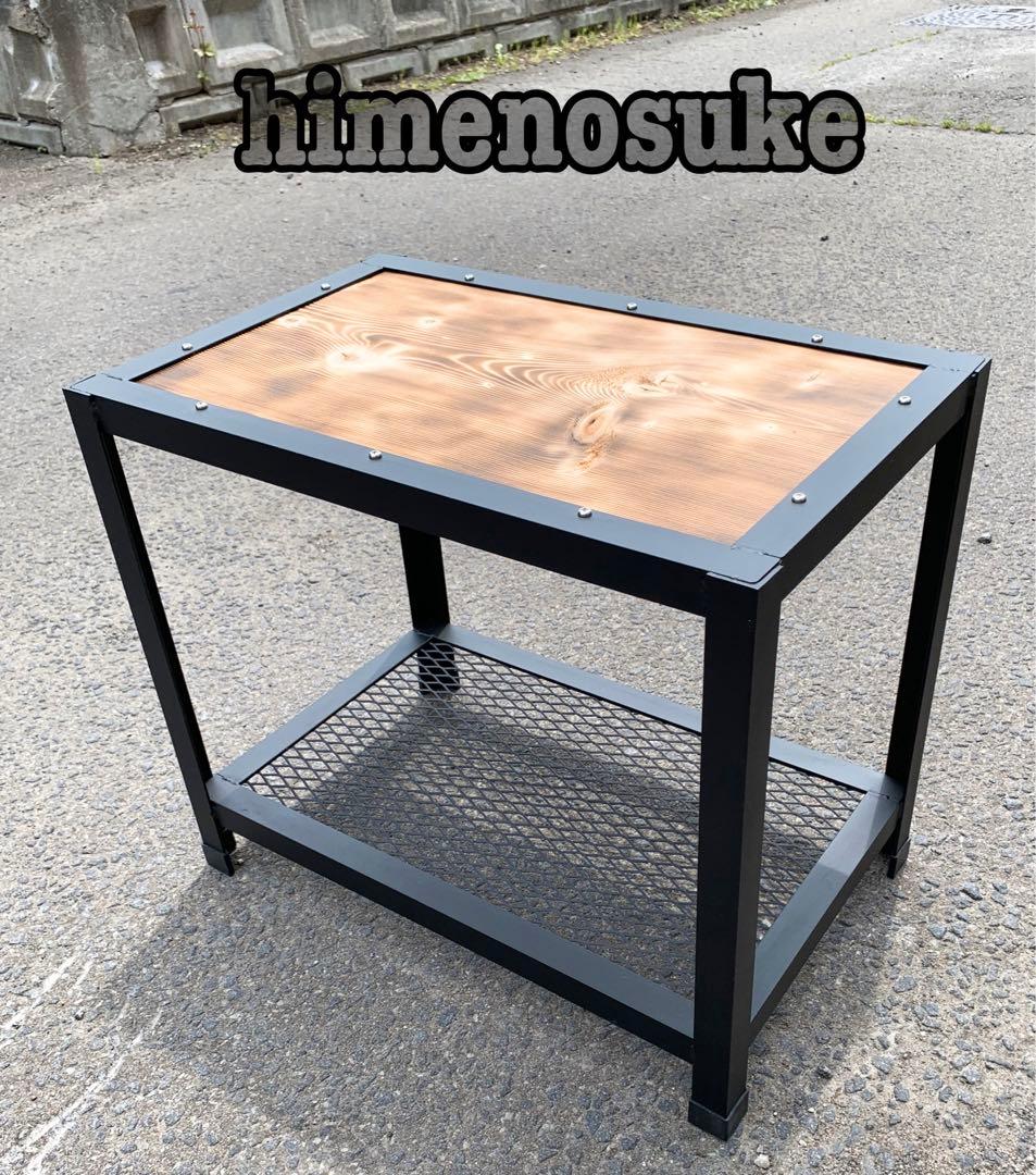 ☆送料込み☆アイアンシェルフ即購入OK 男前ガレージ　インテリア　シェルフ　什器