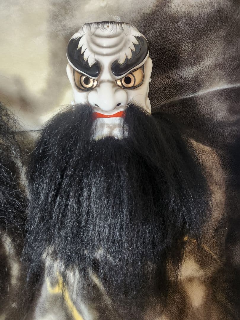 週末限定値下げ中‼️　石見神楽面　鐘馗面　疫神面　セット