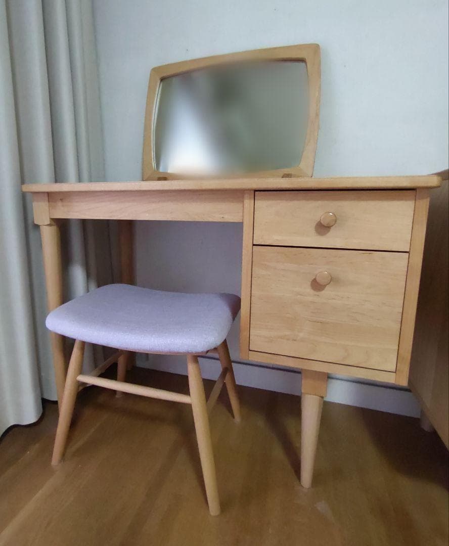 【美品】モモナチュラル　コモ　ドレッサー　デスク　※デスクのみ　セット販売