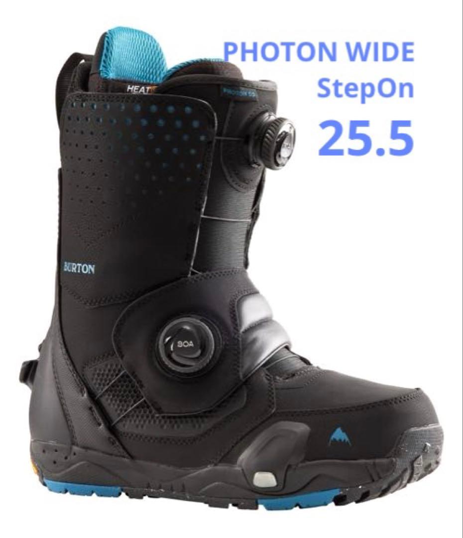 BURTON PHOTON WIDE StepOnスノーボードブーツ ブラック