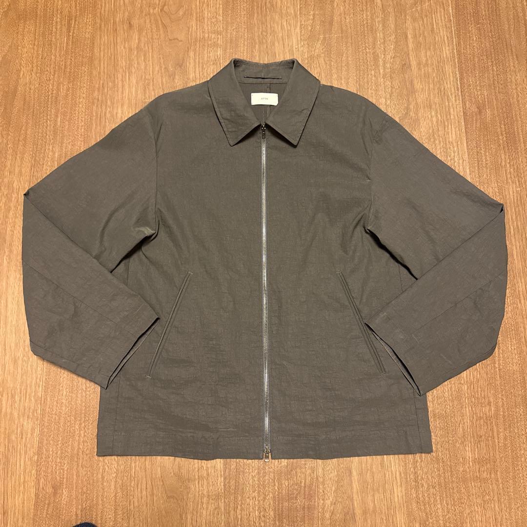 <極美品>ATON Stretch Nyron Linen Jacket