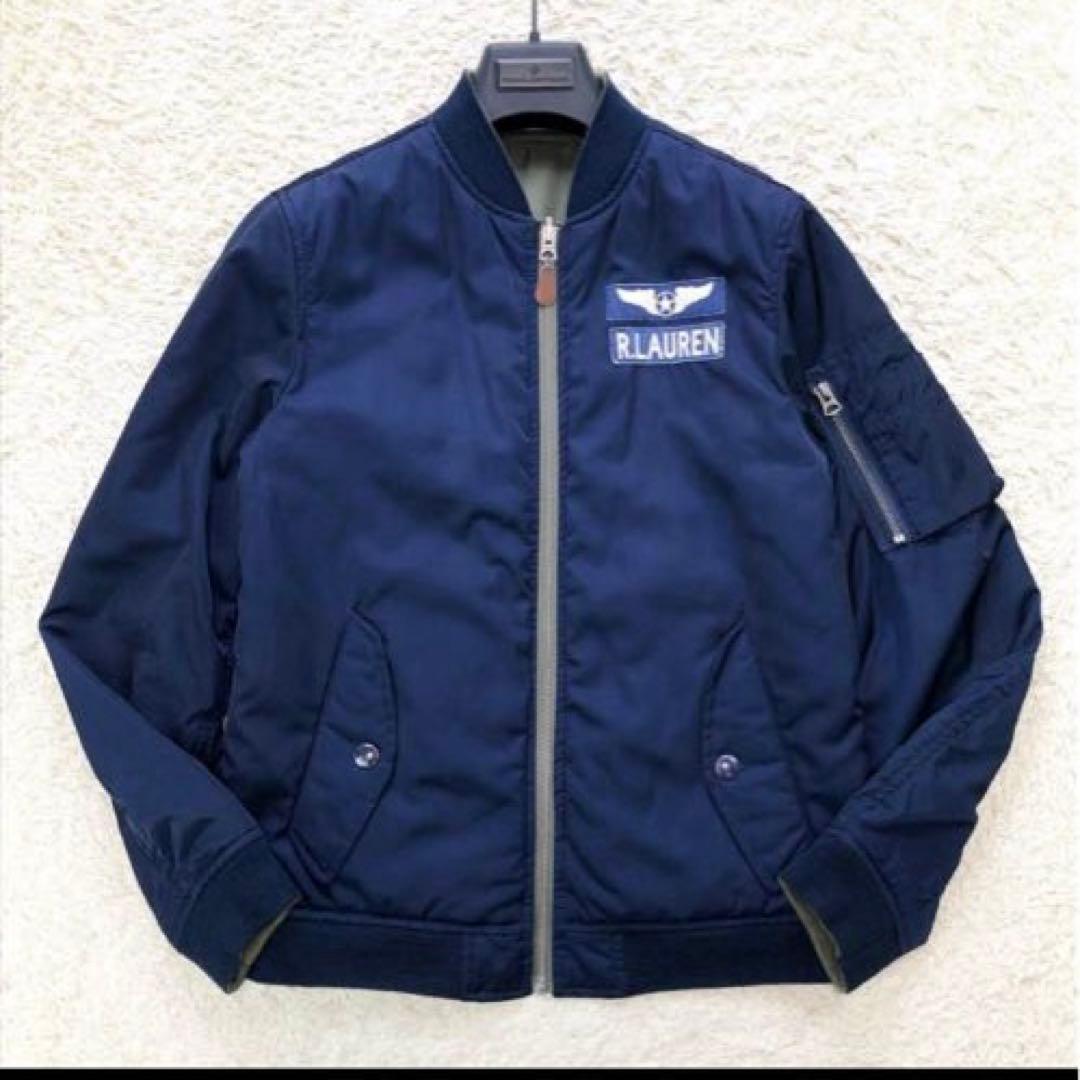 ポロラルフローレン MA-1 リバーシブル ジャケット 160