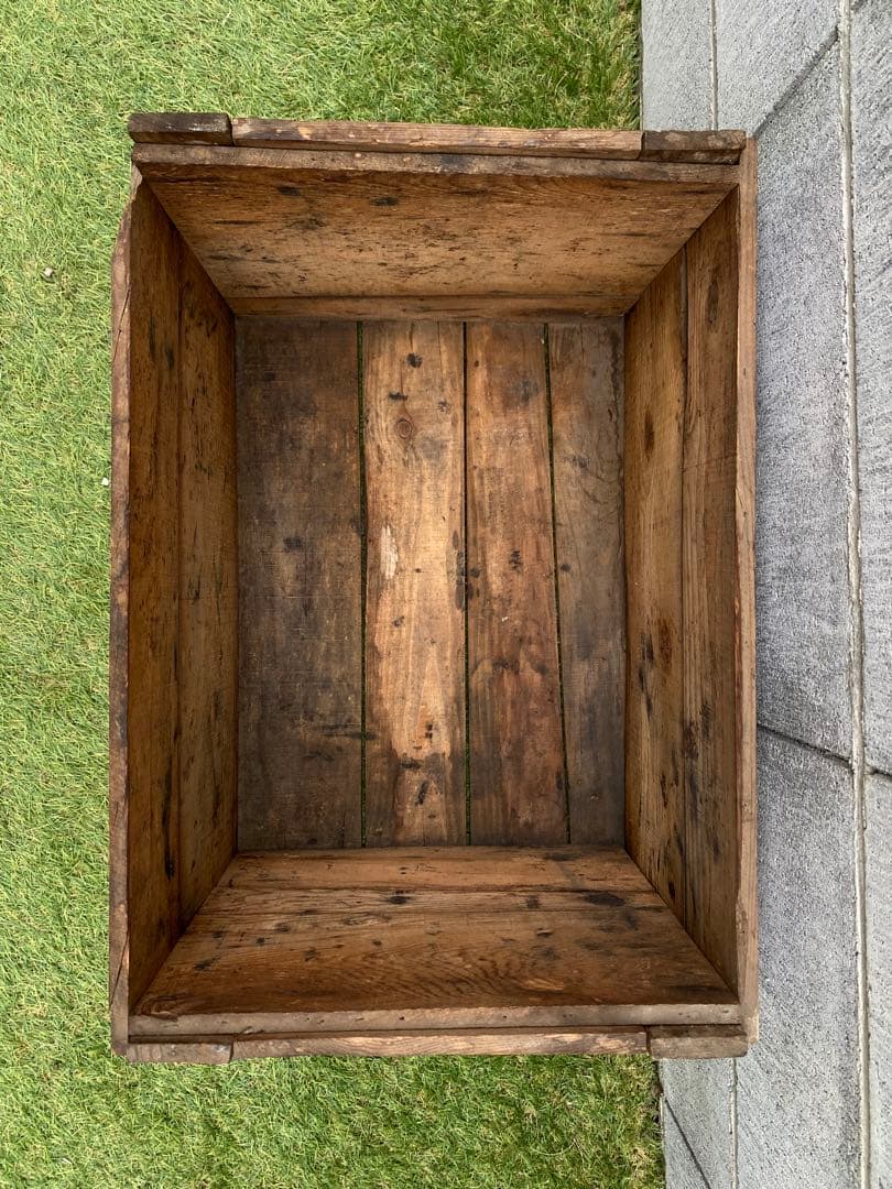 資生堂 木箱 アンティーク レトロ 昭和 資生堂化粧品 箱