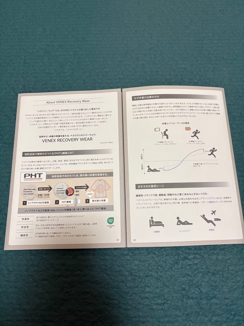 リカバリーウェア パジャマ ベネクス VENEX レディース 上下セット 長袖