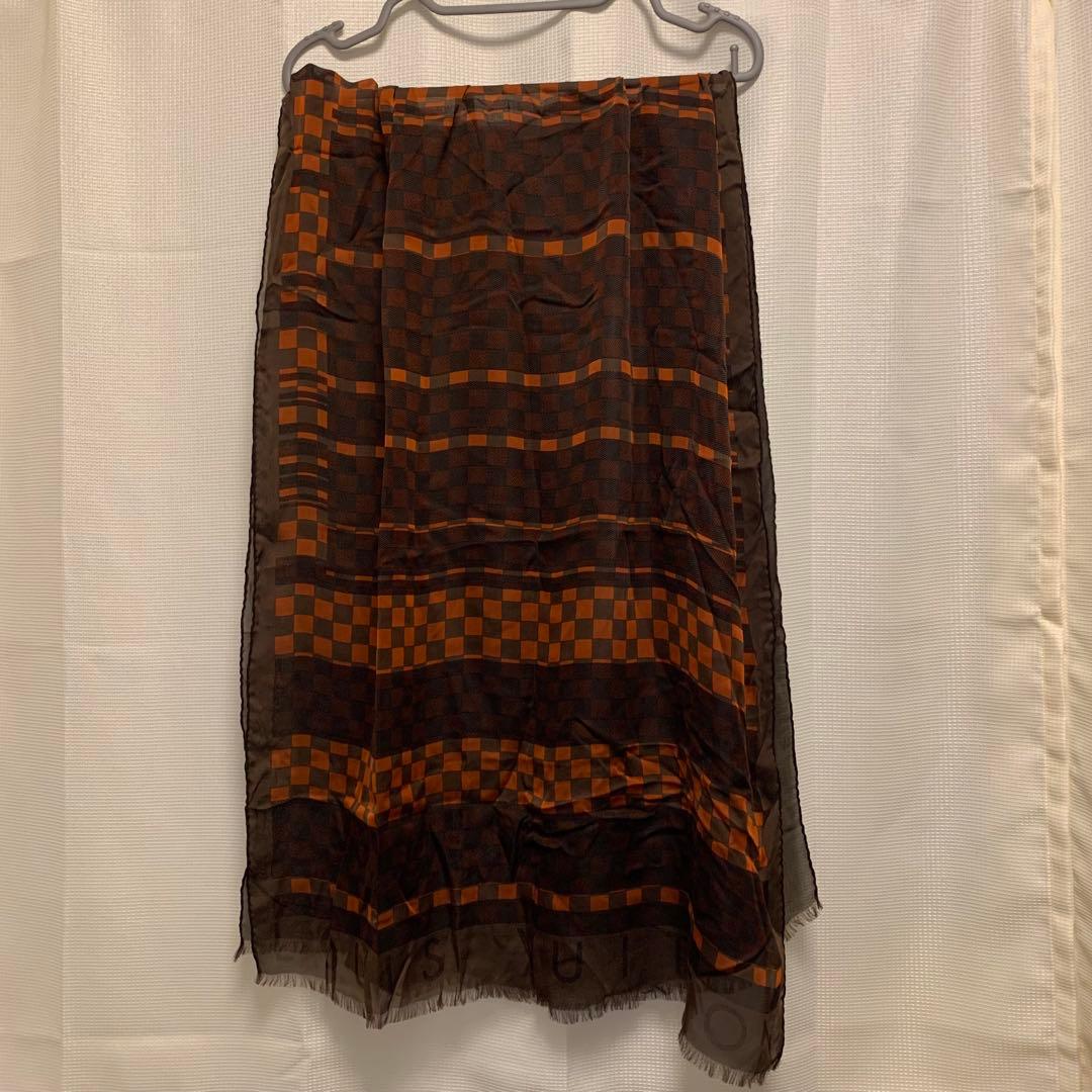 ルイ・ヴィトン チェック柄ストール