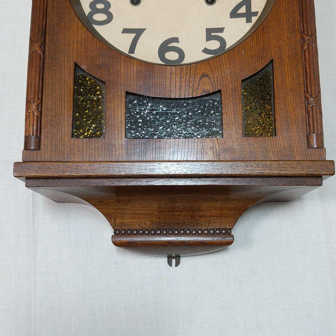 ☆壁掛け振子時計 TRADE MARK 昭和初期