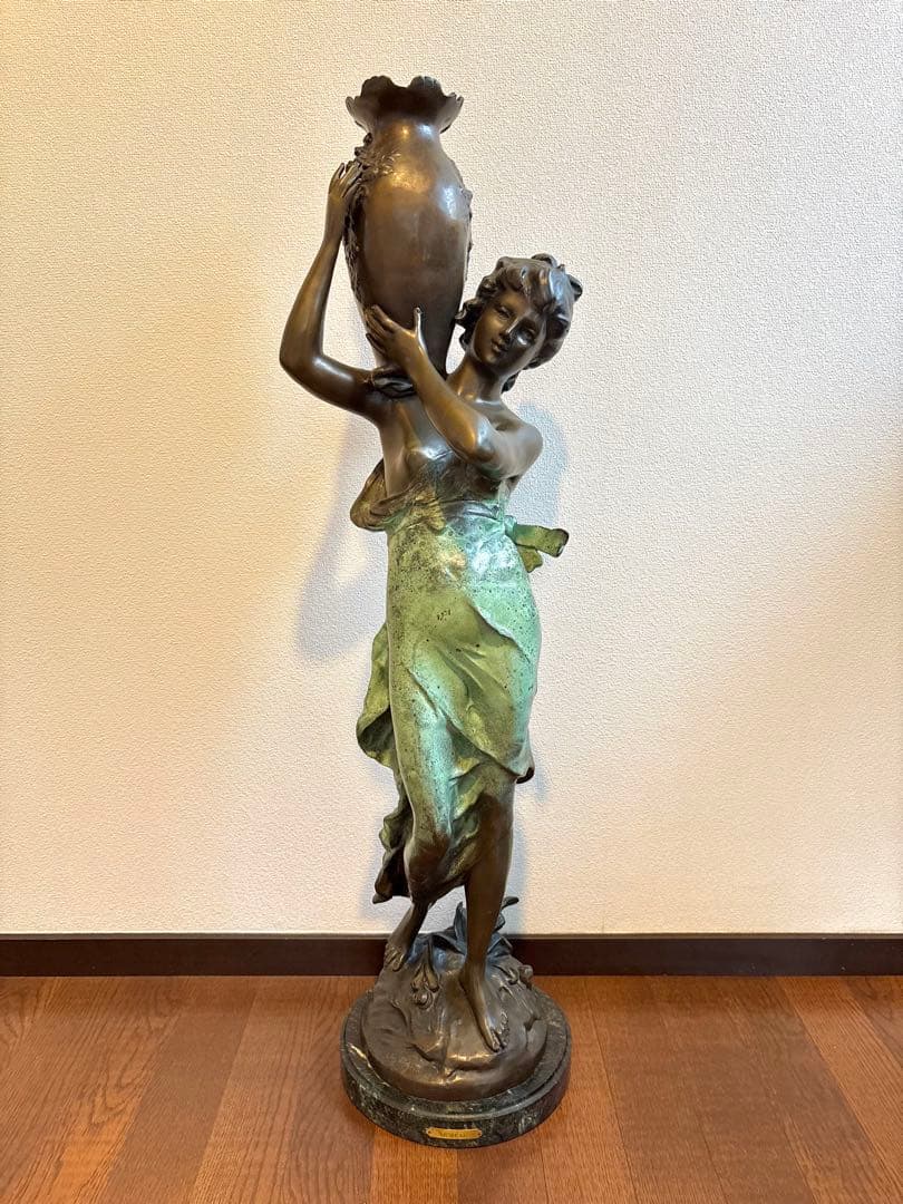 マ*ル様 美品　ブロンズ像(オーギュスト・モロー) 彫刻