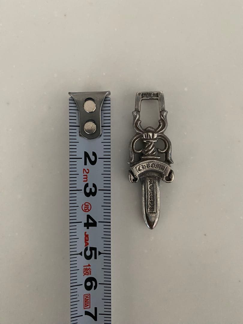 Chrome Hearts クロムハーツ ダガー チャーム 正規品