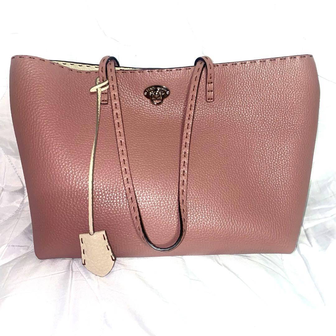 【美品】FENDI フェンディSelleria セレリアトートバッグ ピンク