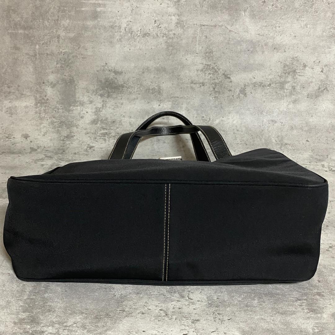 ✨極美品✨ローレンラルフローレン トートバッグ 黒 LRL金具 ナイロン 肩掛け