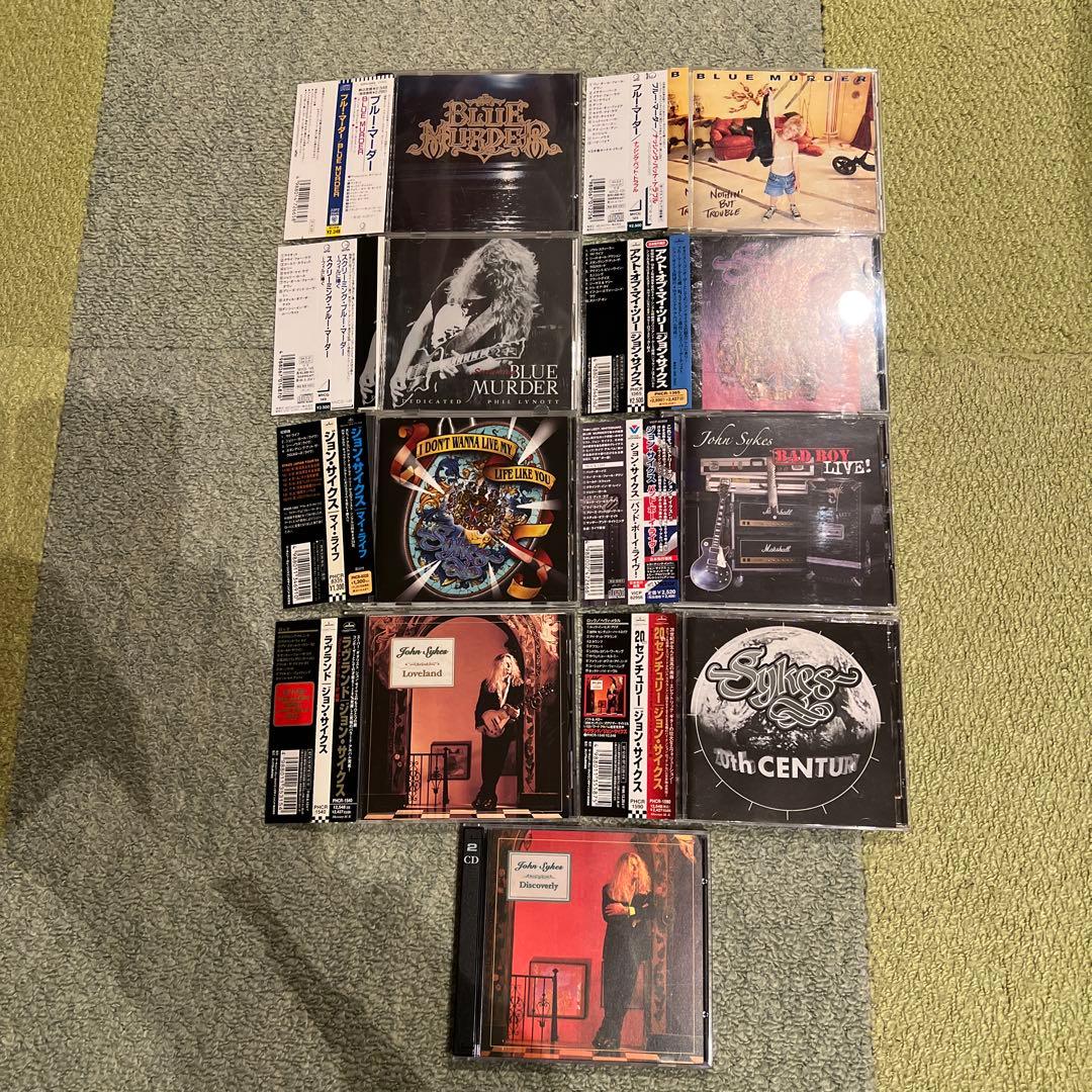 貴重盤John Sykes Blue Murder CDセット
