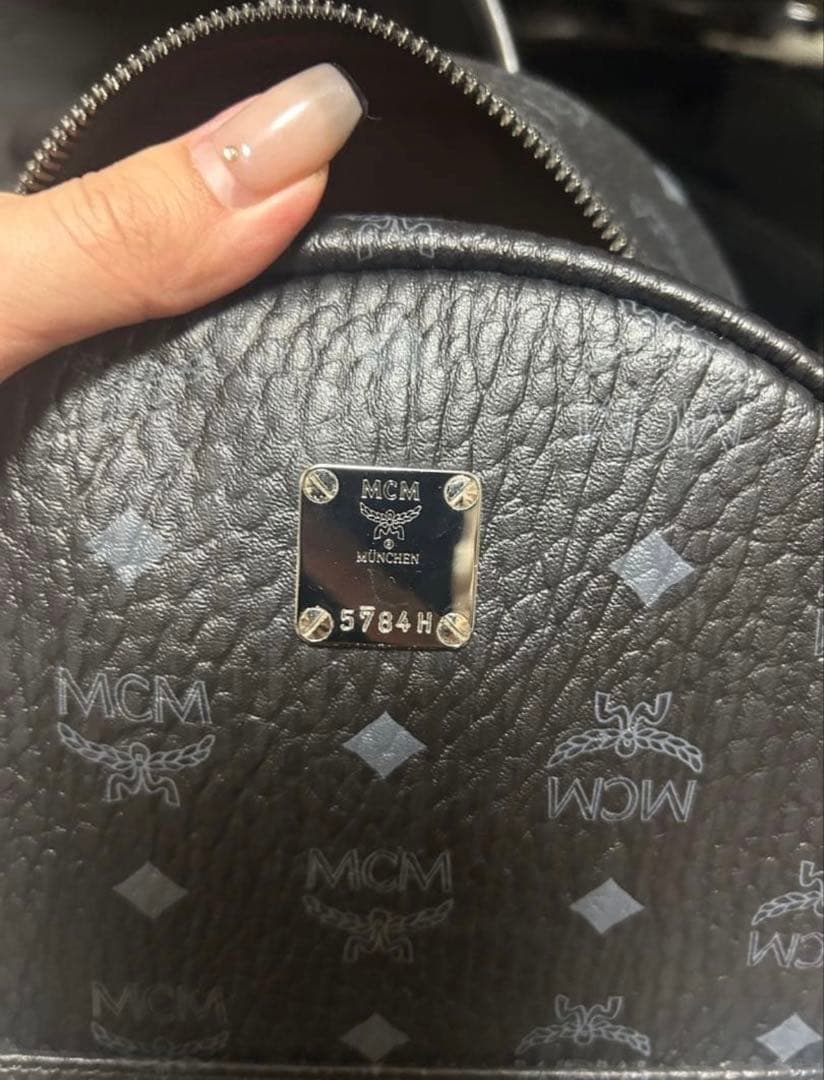 MCM リュック ブラック 黒 Sサイズ 正規品