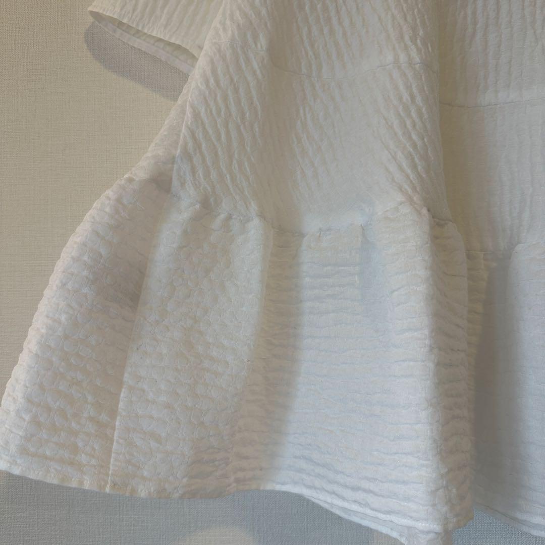 yori フクレティアード ブラウス