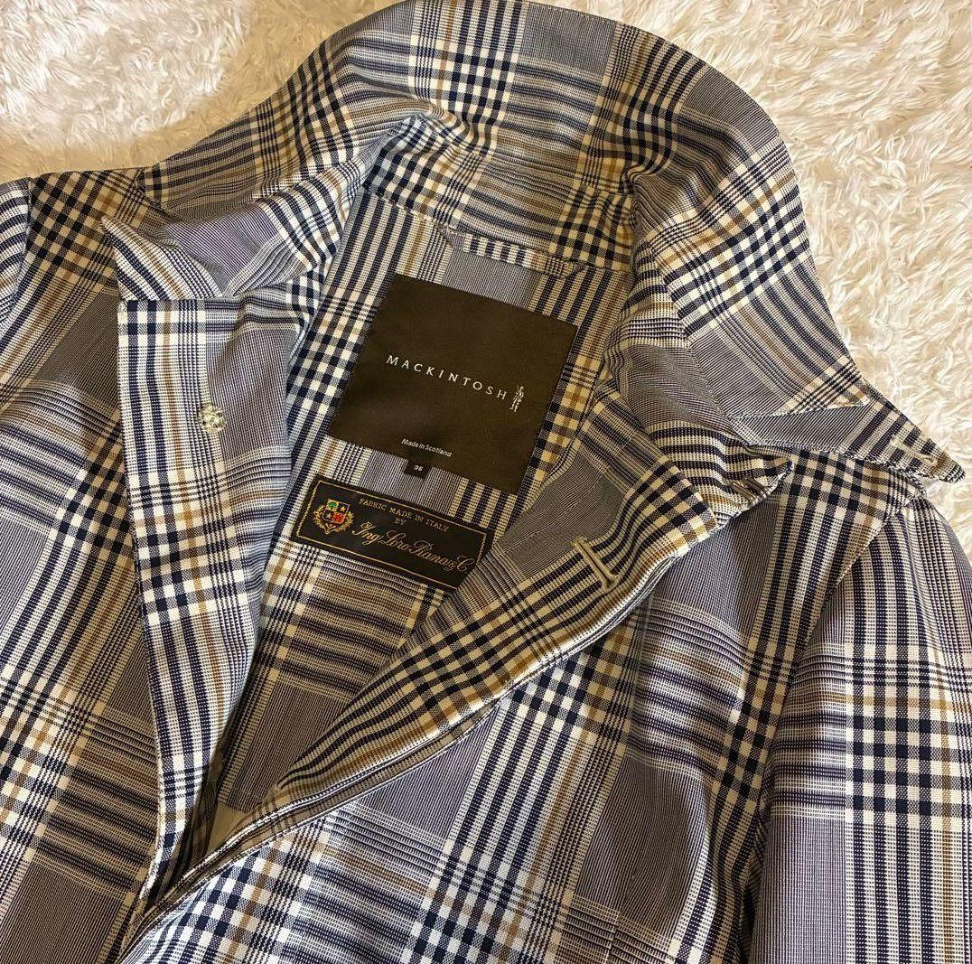 元約20万　MACKINTOSH マッキントッシュ トレンチコート ロロピアーナ