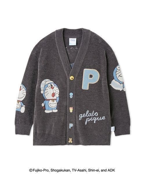 ドラえもん【ユニセックス】おはようおやすみカーディガン