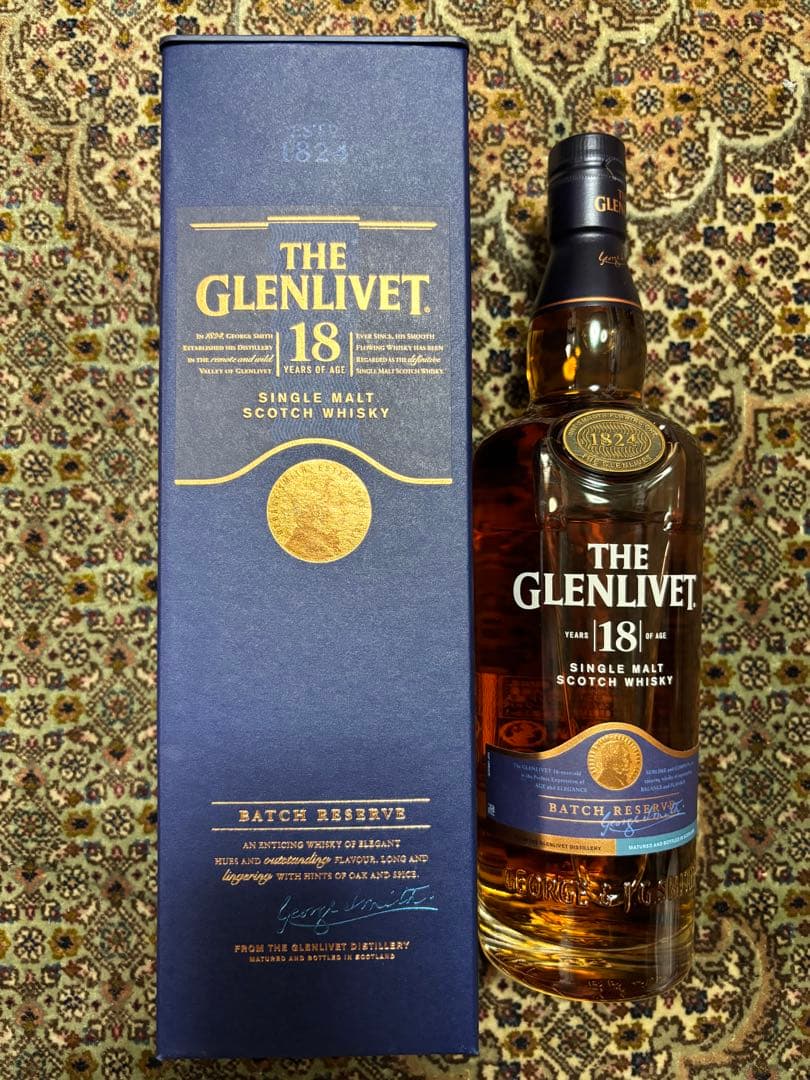 【新品未開封】グレンリベットTHE GLENLIVET 18年