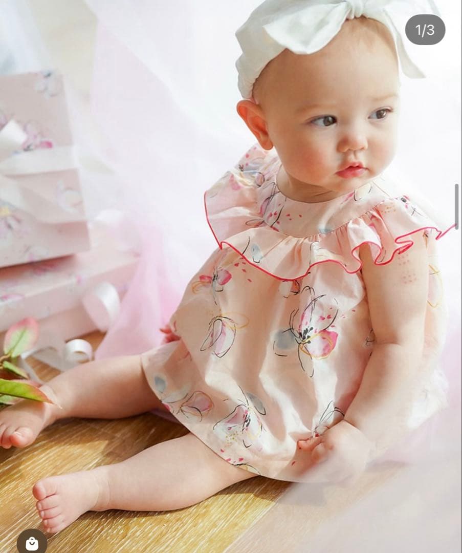 【haruulala】オーガニックコットン出産祝い2点セット