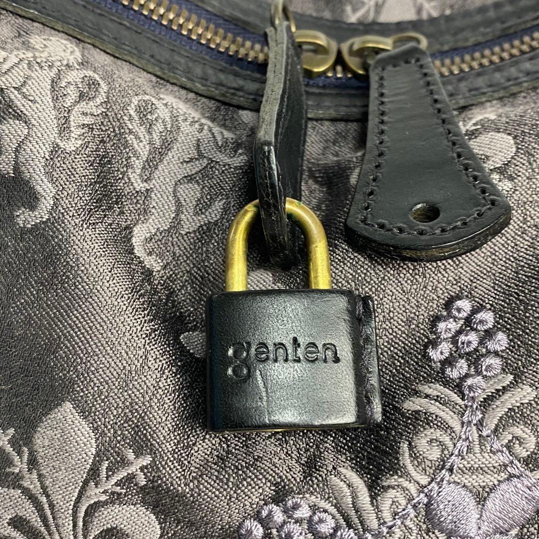 まつり 発送再開ゲンテン　ボストンバッグ　モノグラム　ジャガード