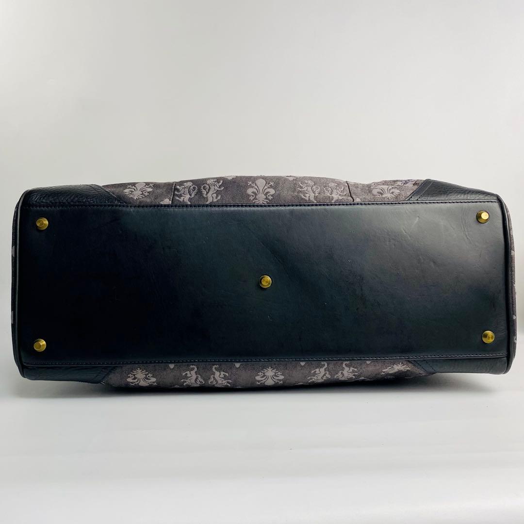 まつり 発送再開ゲンテン　ボストンバッグ　モノグラム　ジャガード