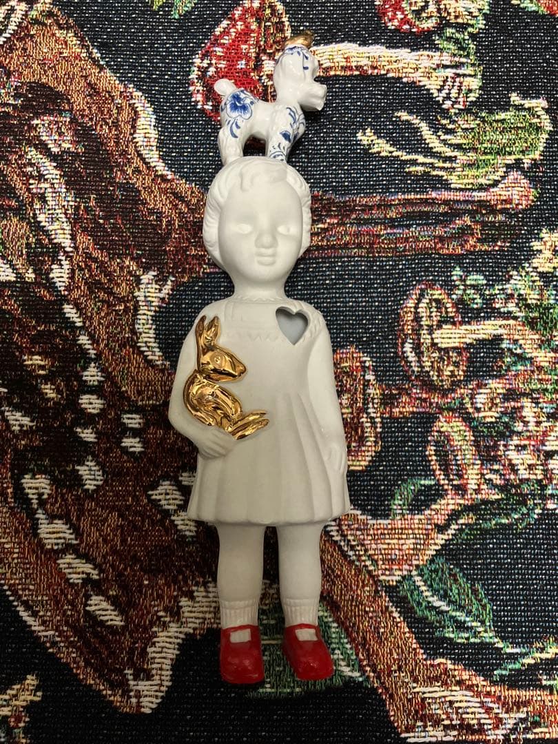 Lammers & Lammers 陶器製のクロネットドール　大②プードル