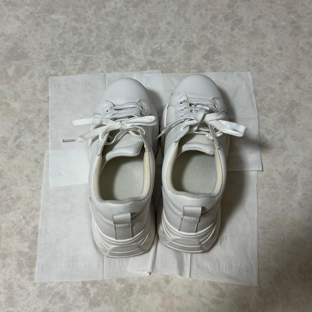 鈴木亜美 プロデュース ホワイト スニーカー 2回使用