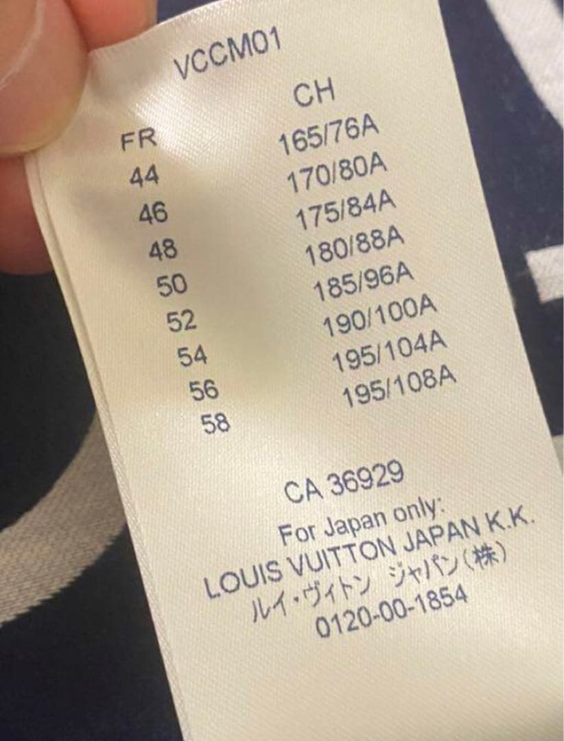 ルイヴィトン　パッカブルギャラクシー　ブルゾンパーカー　ネイビー　S〜Mサイズ