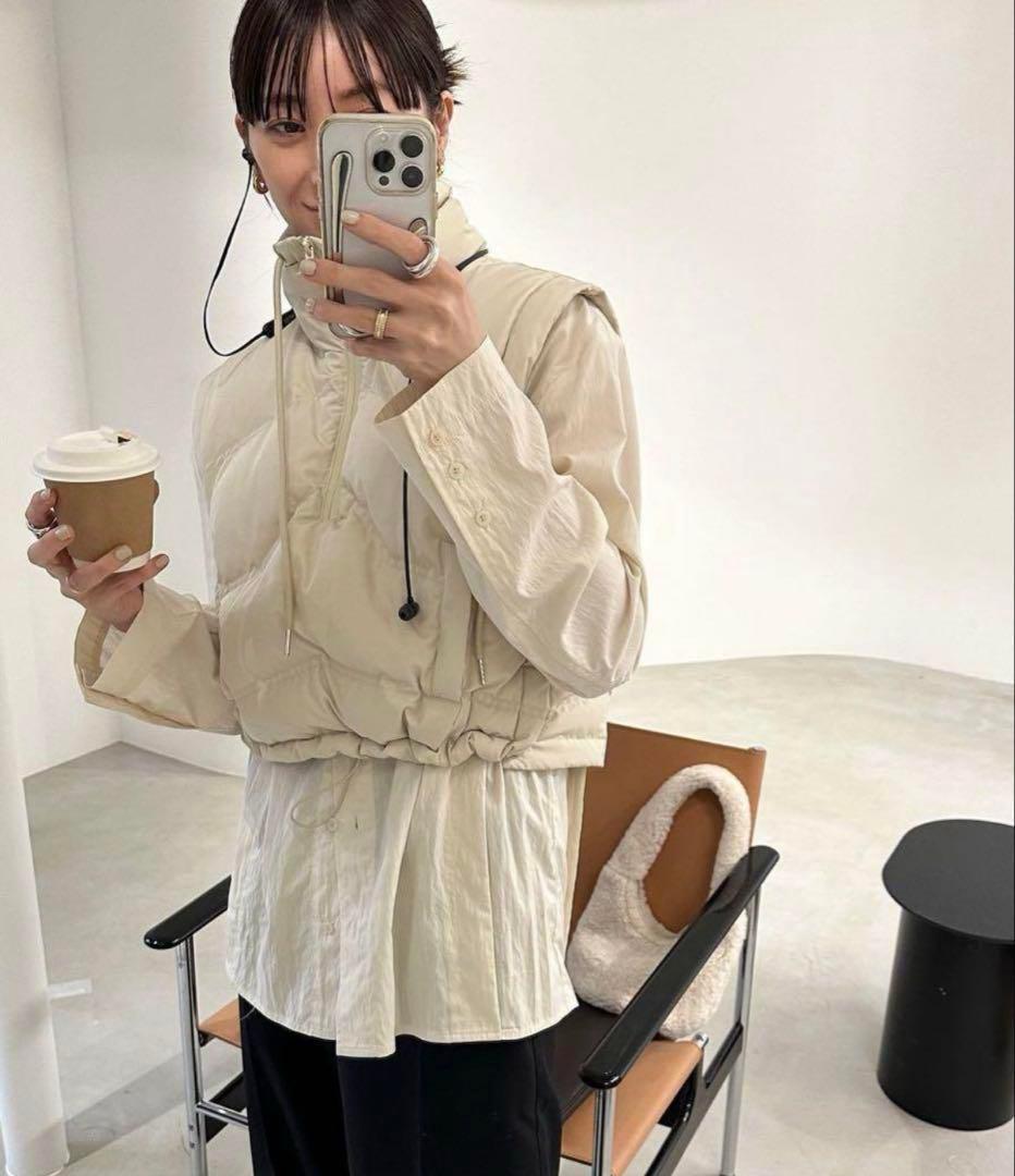 todayful Quilting Compact Vest 送料込み