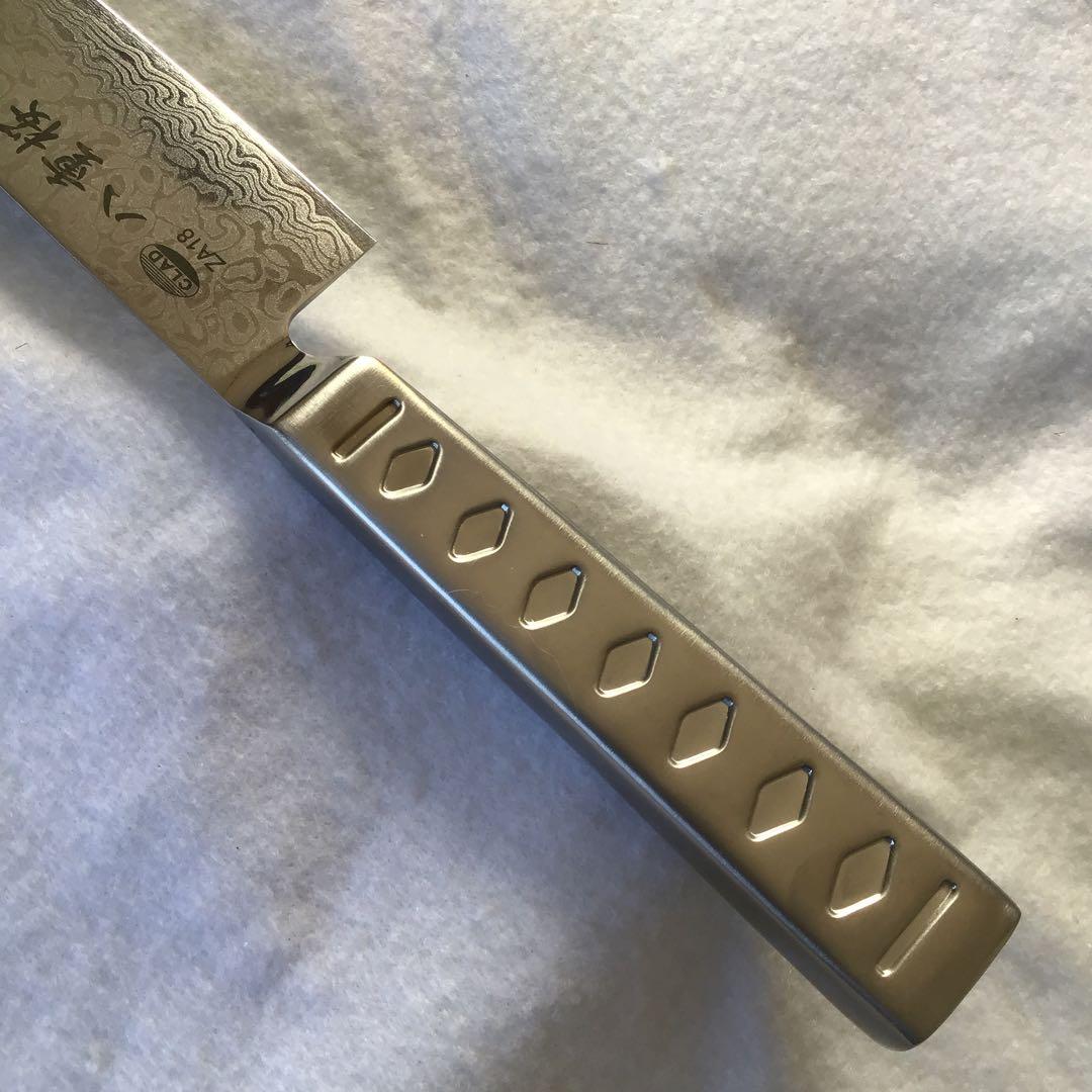 八重桜・業務用スジ引8寸・ZA18ダマスカス鋼