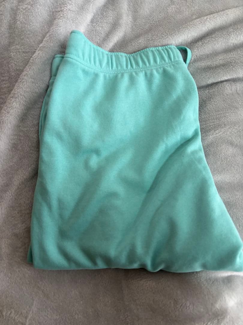 BAKUNE パジャマ　ウォーム　ユニセックス　2XL 上下セット　ターコイズ