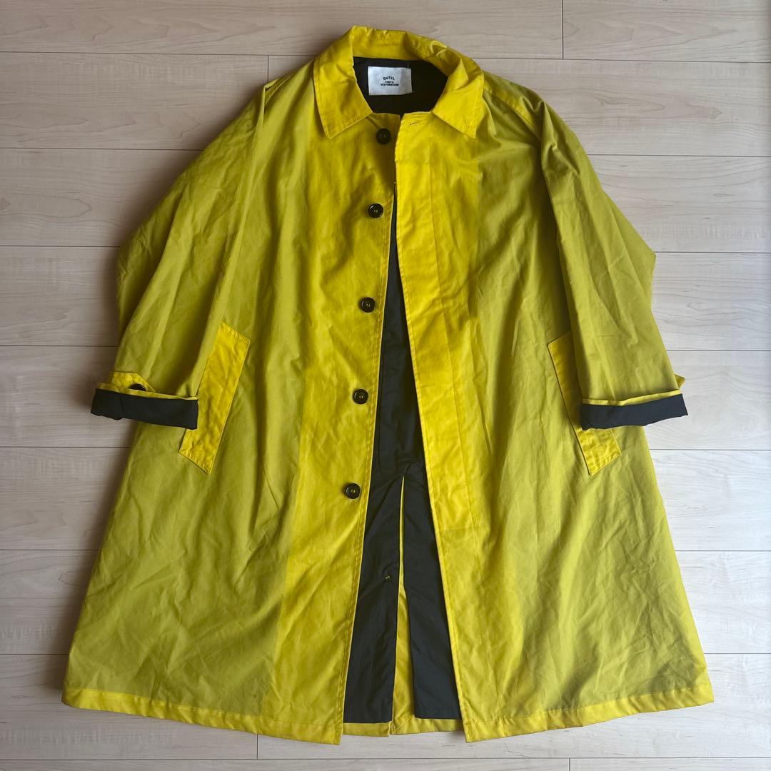 OUTILオイルドバルマカーンコート