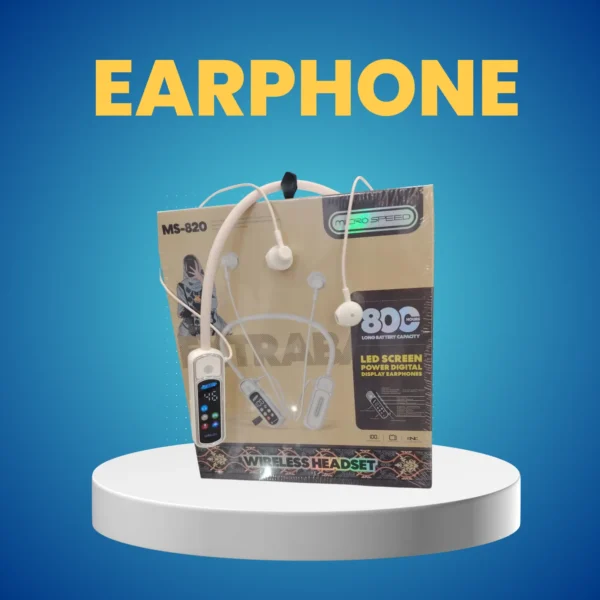 MICRO SPEED MS-820 Digital Display Earphones – MS-820